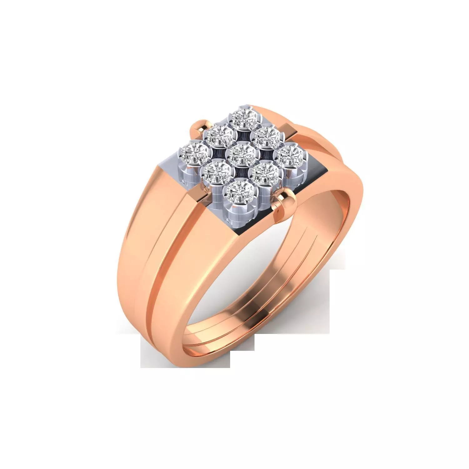 Gents ring - 1055 3D print model