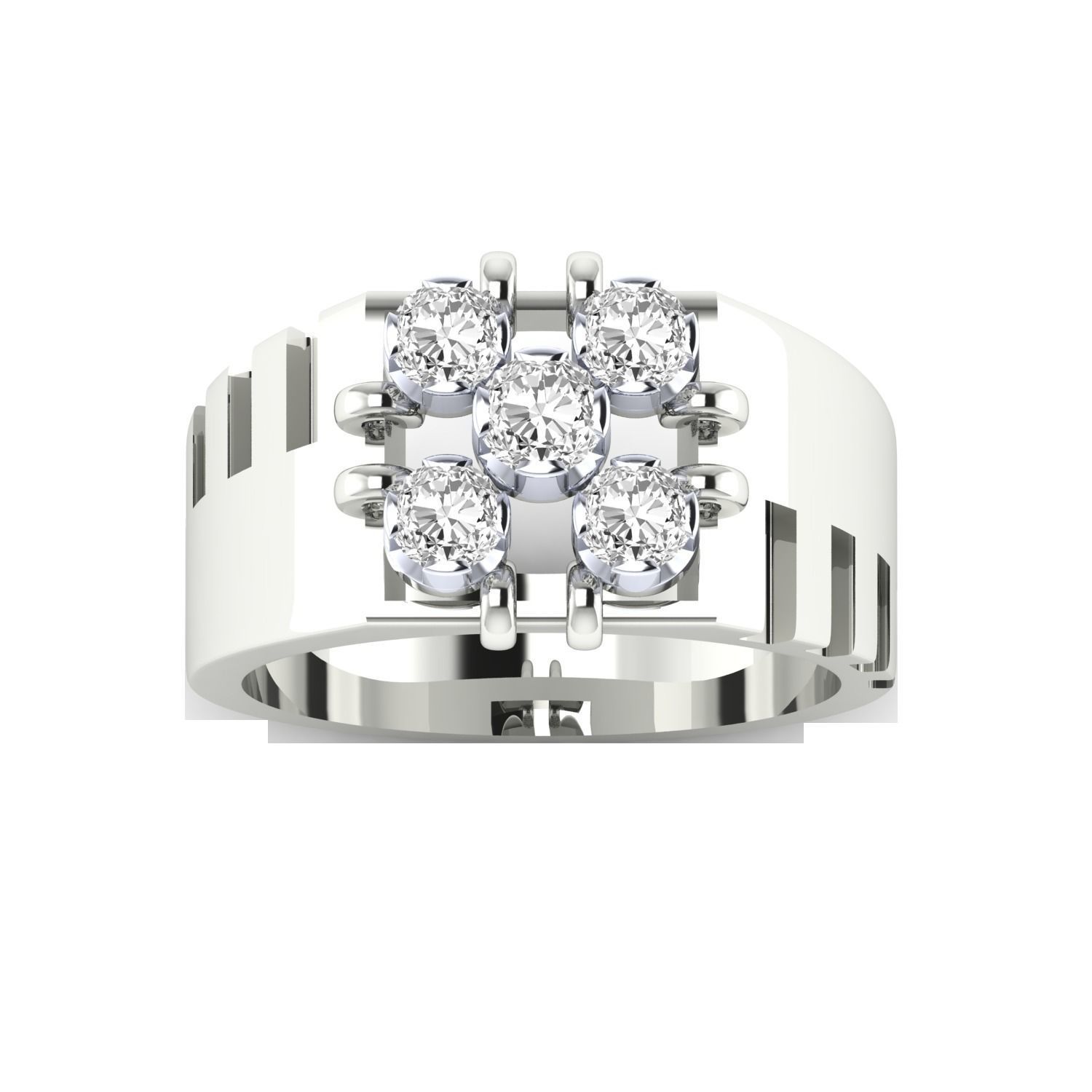 Gents ring - 1041 3D print model_13