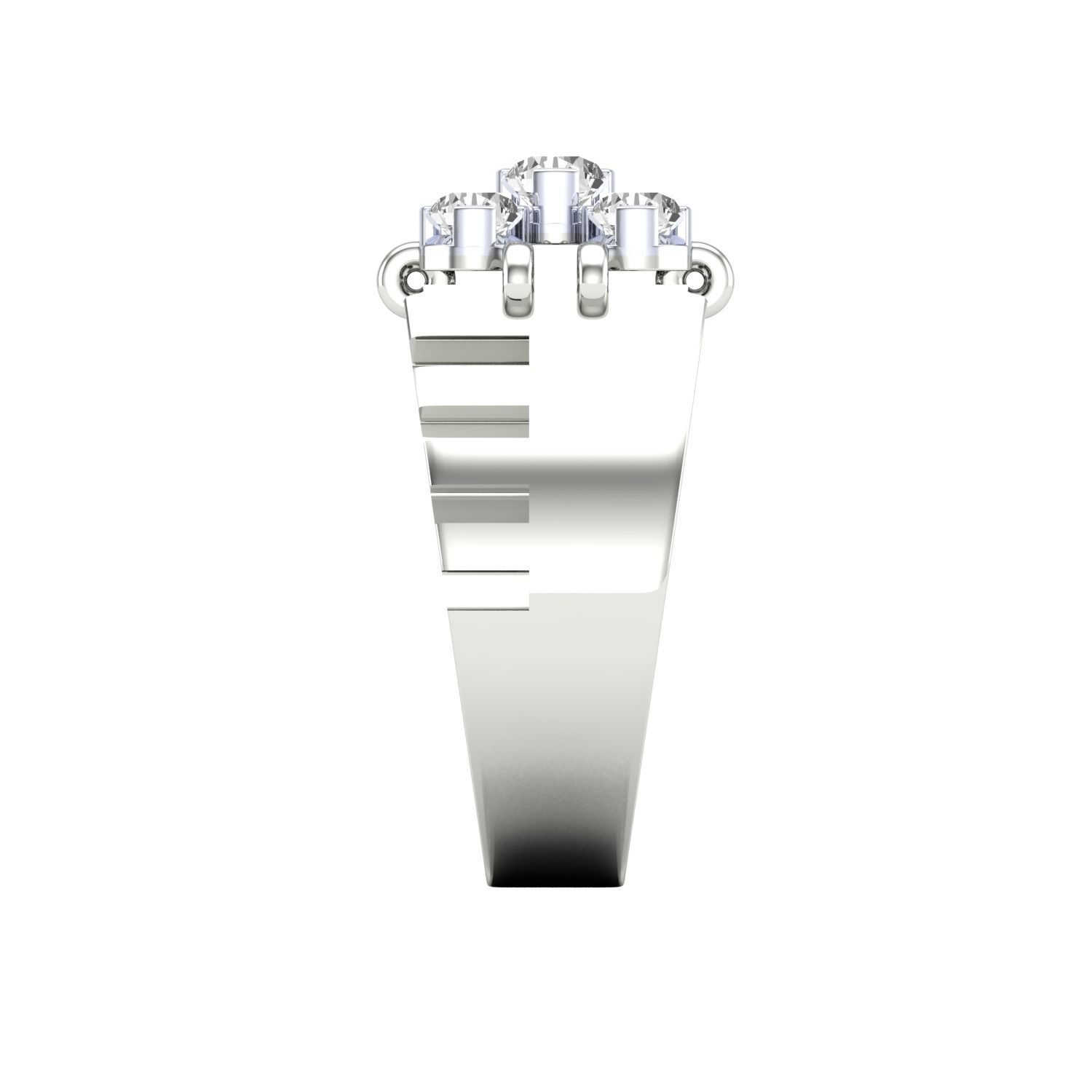 Gents ring - 1041 3D print model_11