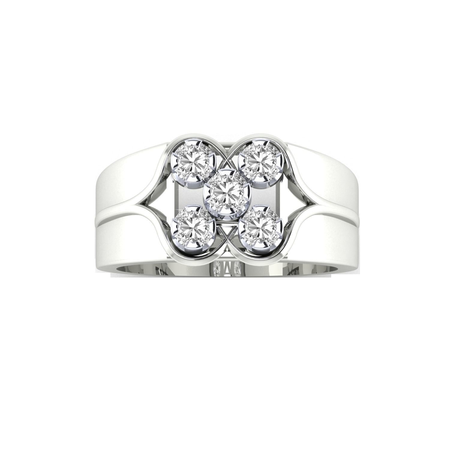 Gents ring - 1038 3D print model_13