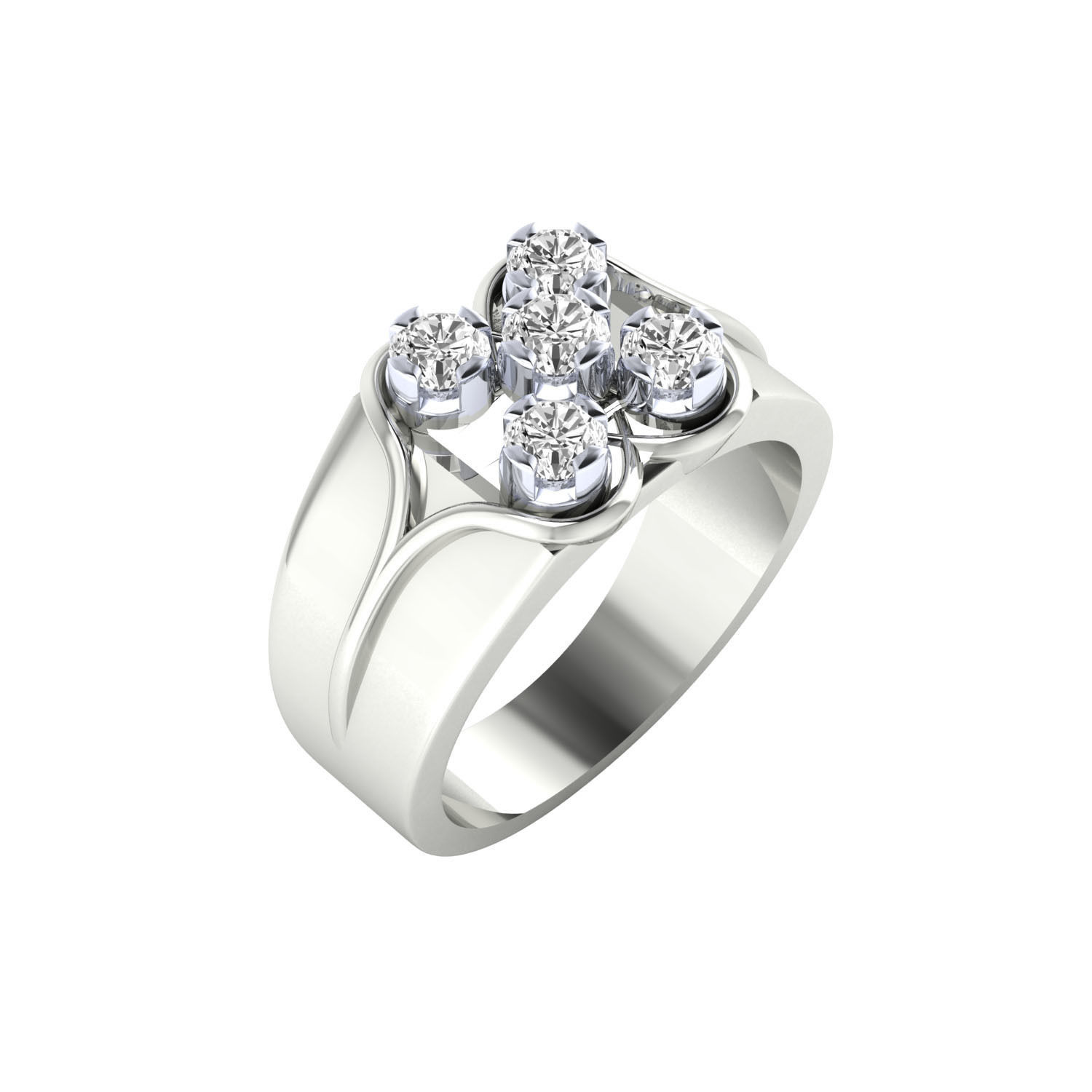 Gents ring - 1038 3D print model_8