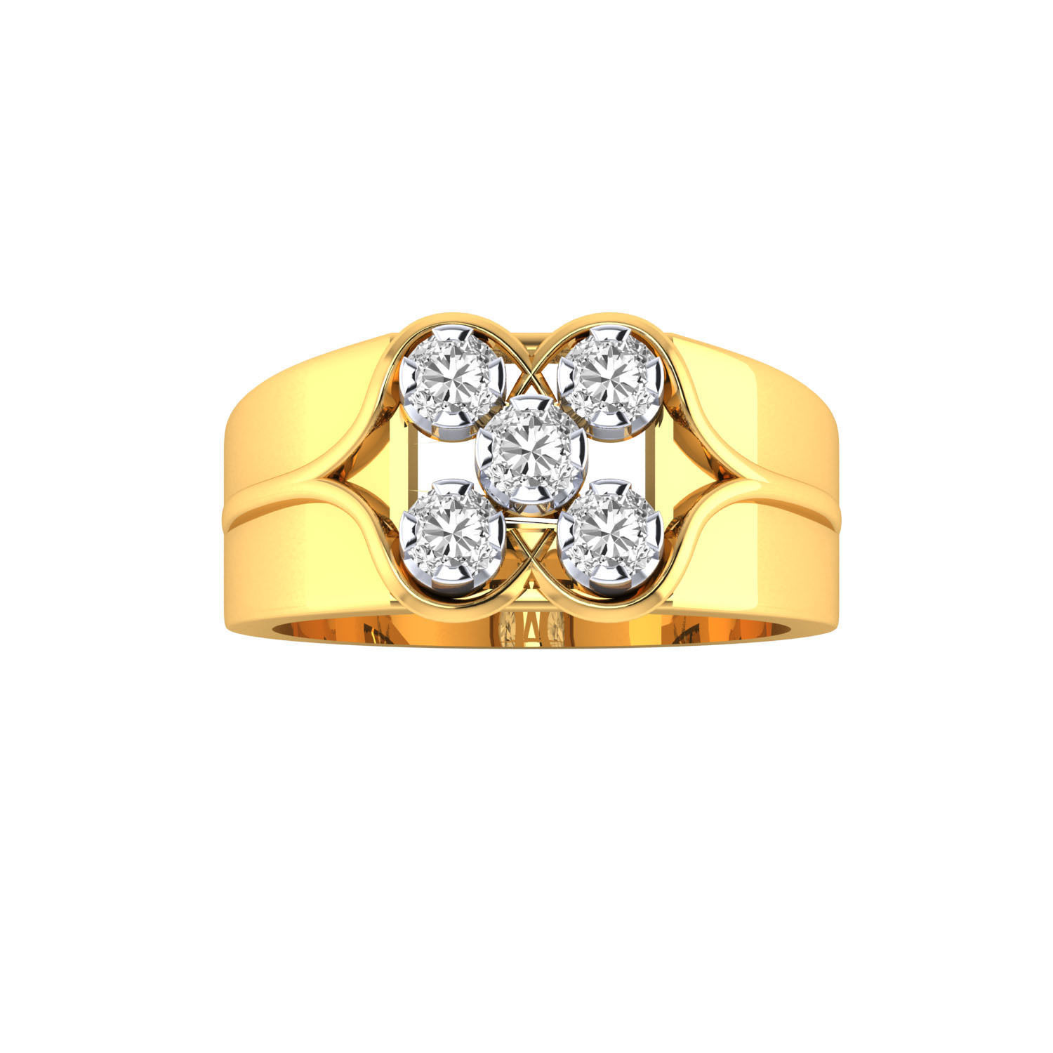 Gents ring - 1038 3D print model_20