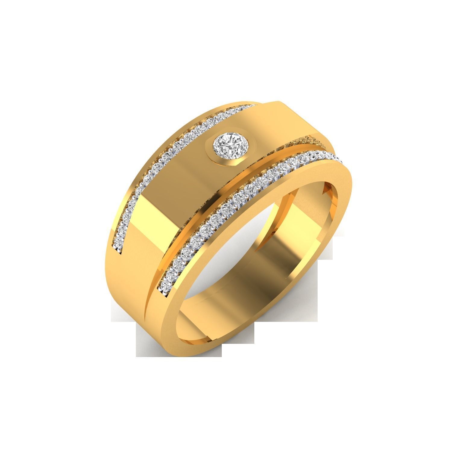 Gents ring - 1017 3D print model_17