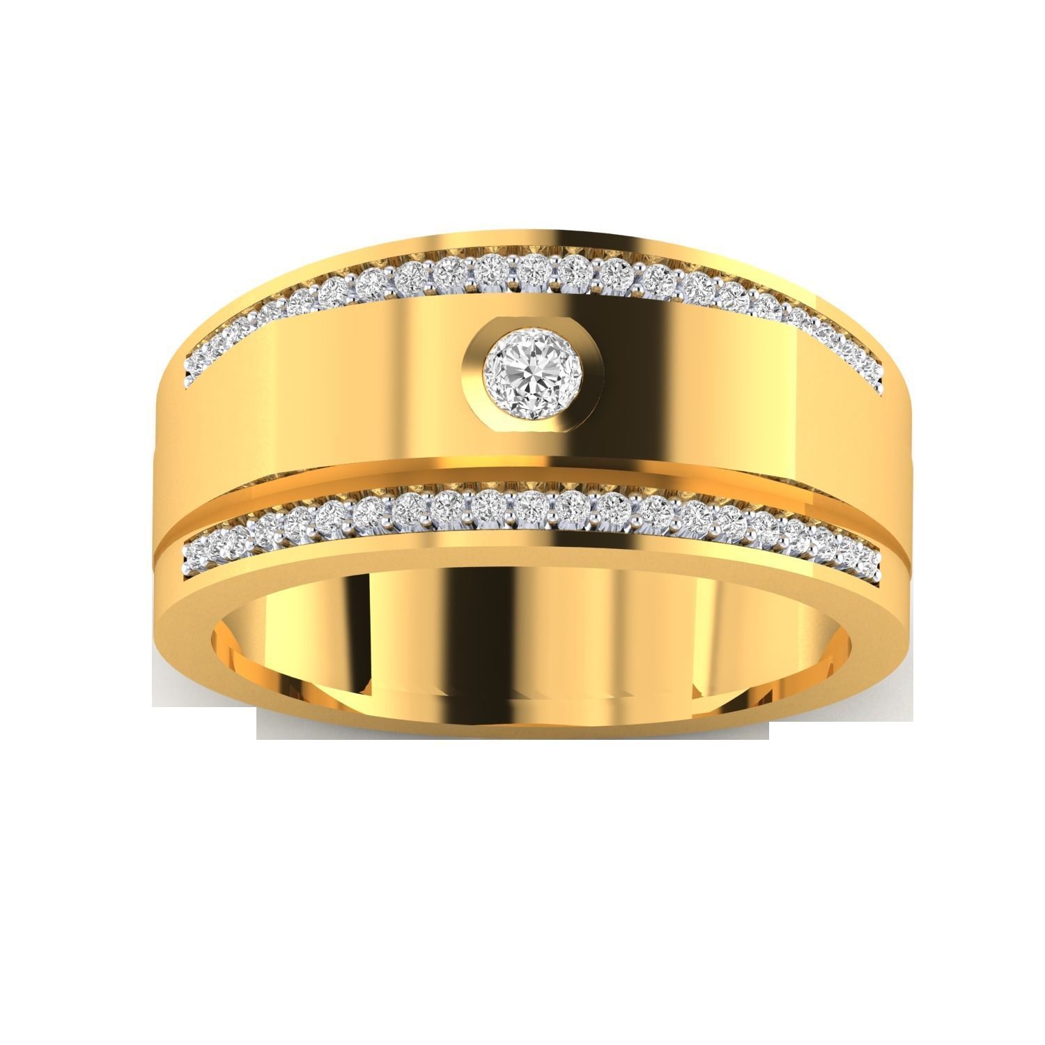 Gents ring - 1017 3D print model_21