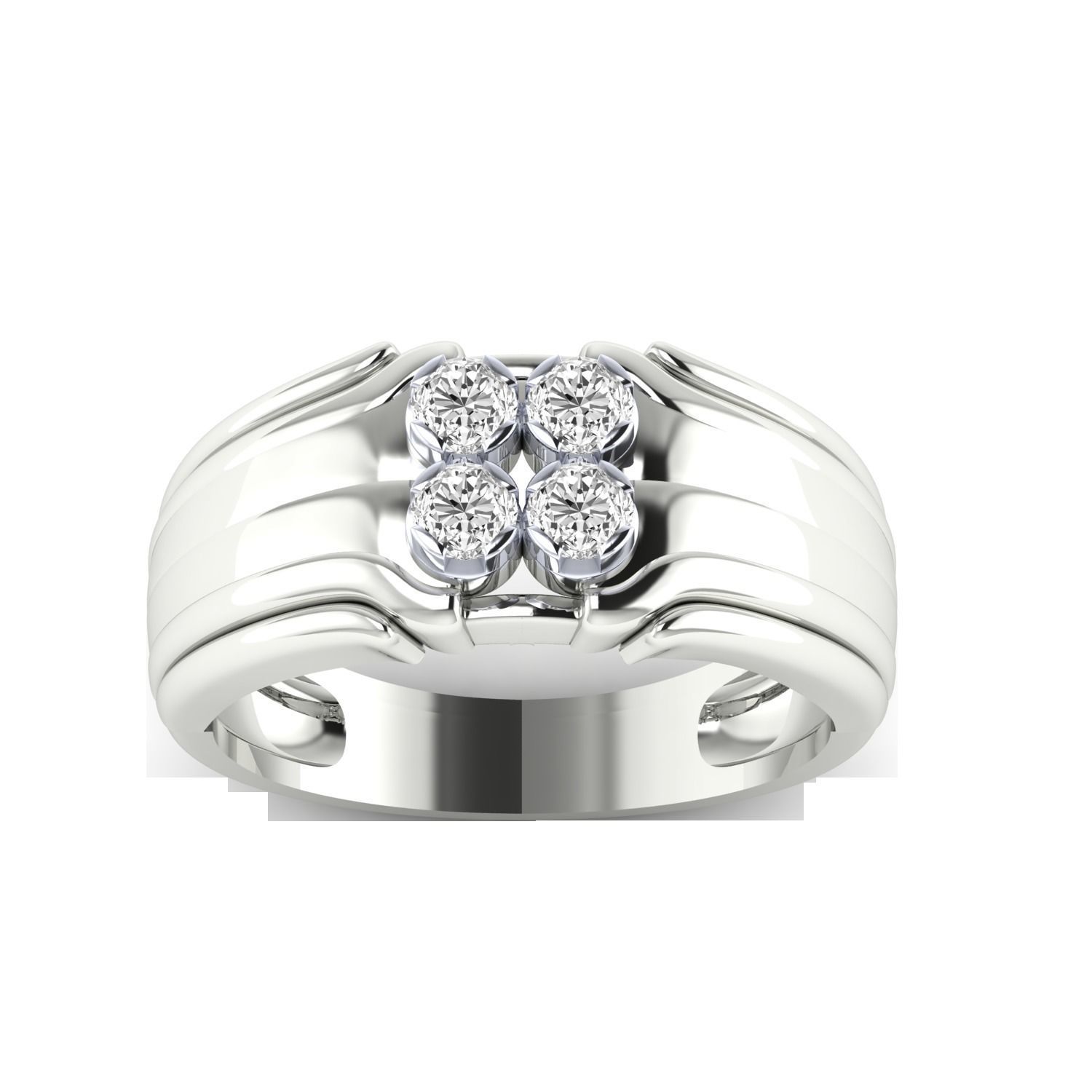 Gents ring - 1002 3D print model_11