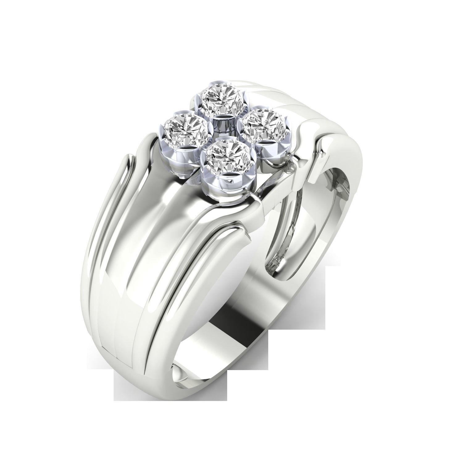 Gents ring - 1002 3D print model_7