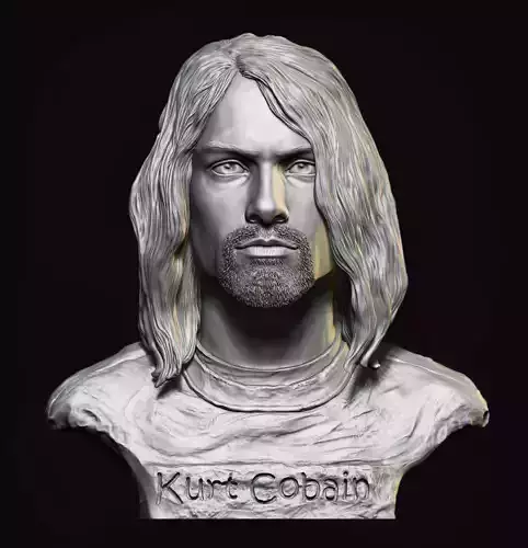 Kurt Cobain portrait