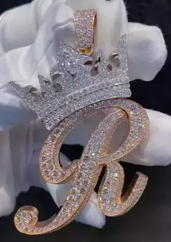 hip hop R crown loop