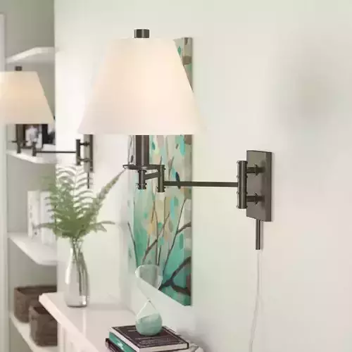 Ellisville Light Dimmable Swing Arm 3D model