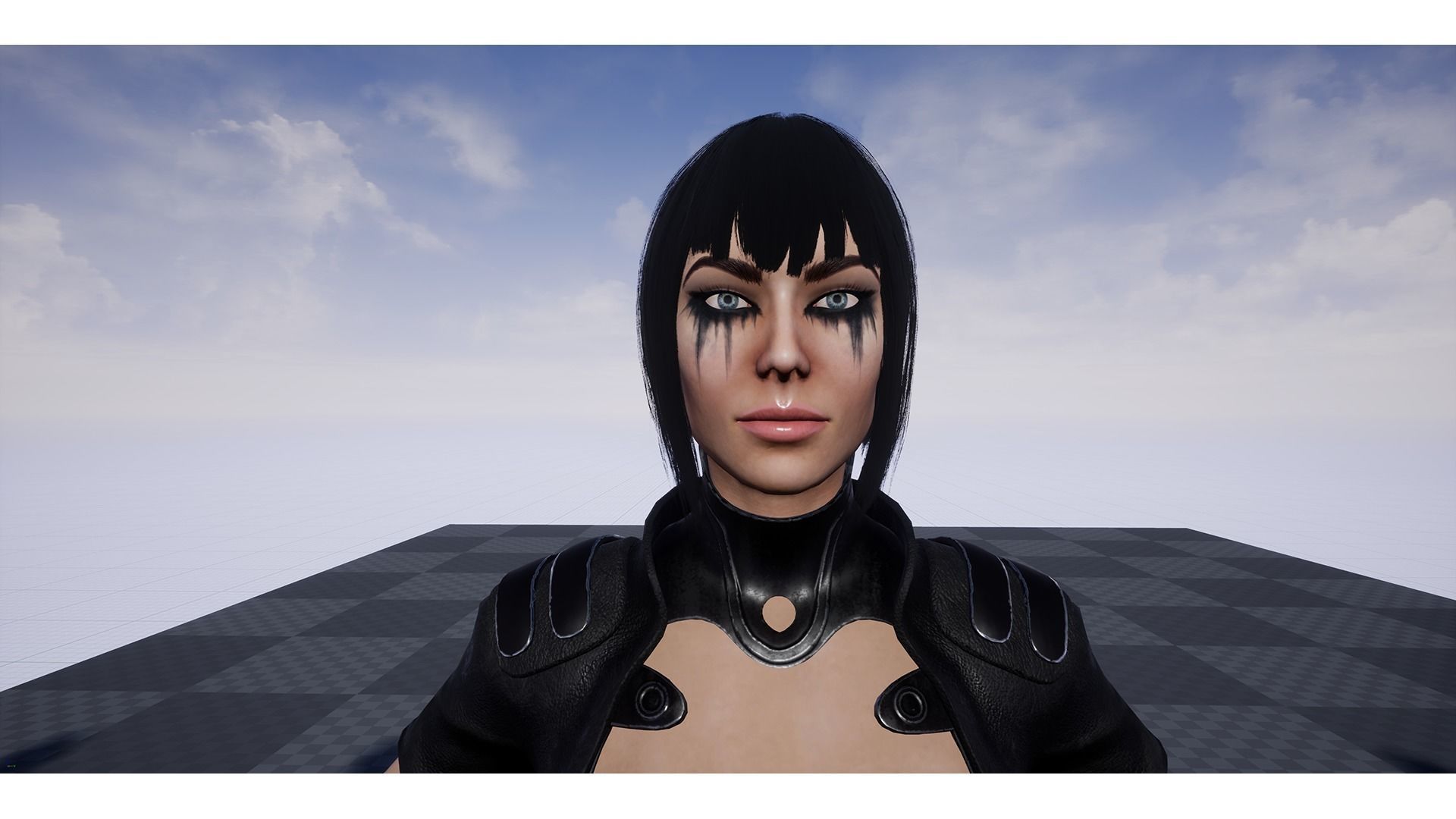 3D model Girl Sci Fi VR / AR / low-poly | CGTrader