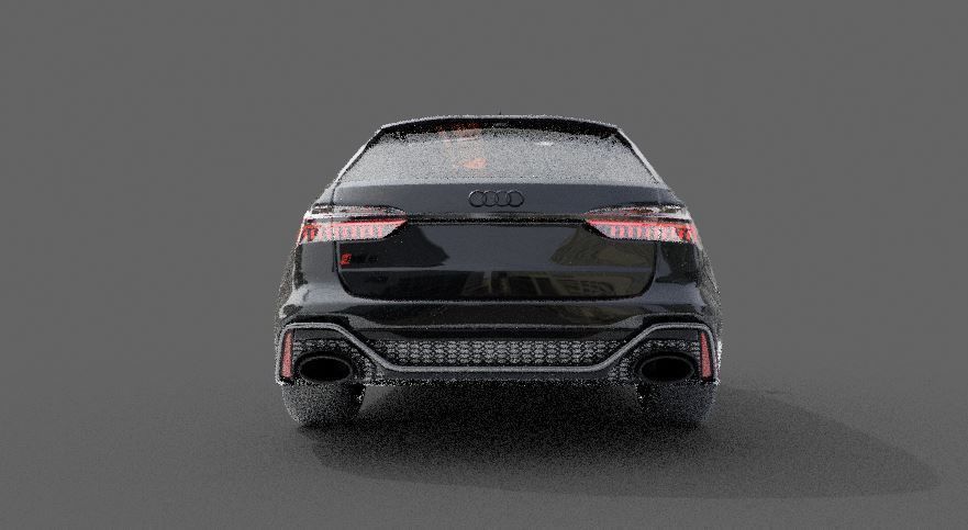 audi rs advant Free low-poly 3D model_4