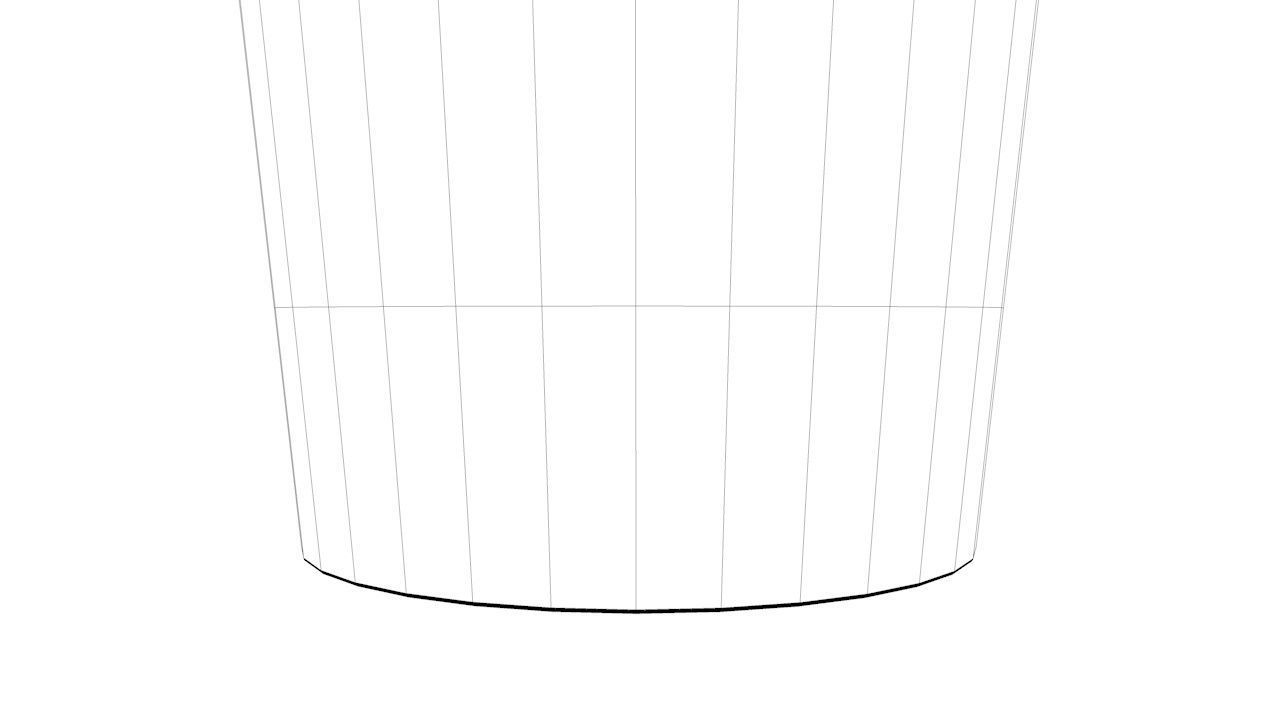 3d Cup Low-poly 3D model_7