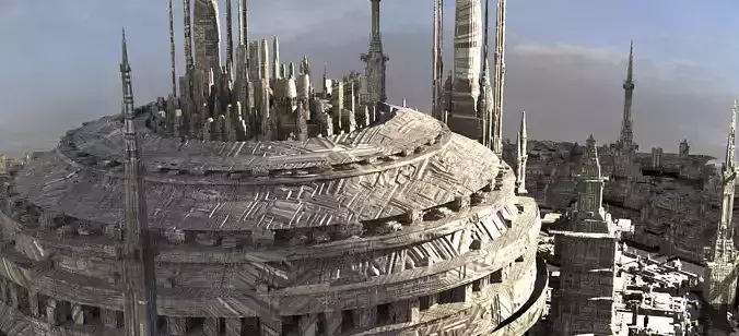 Advanced dome City structure with city