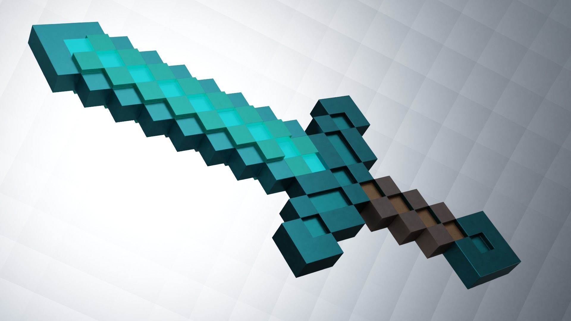 Minecraft sword 3D model_0