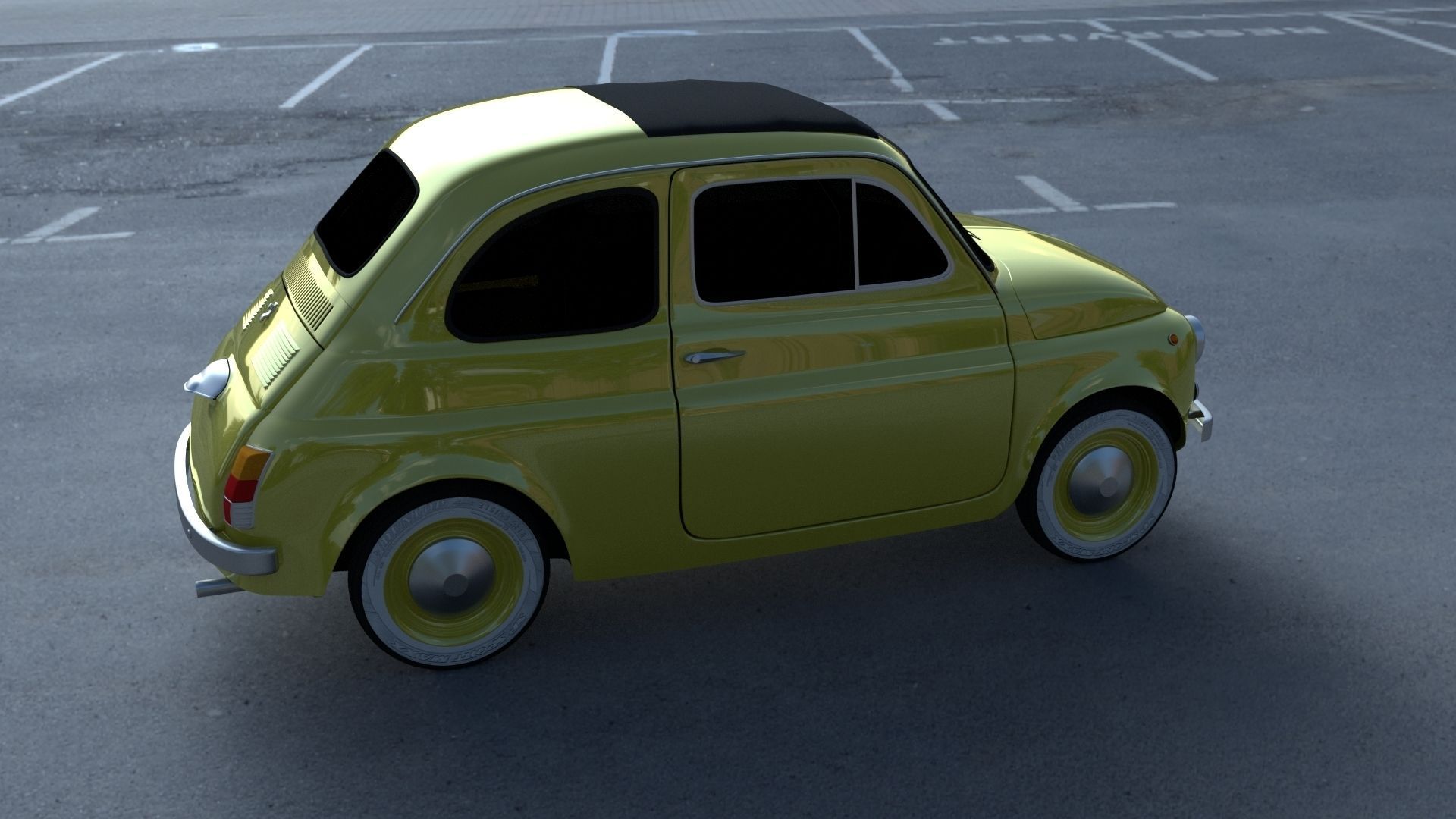 Fiat 500D Nuova 1960 HDRI 3D model_28