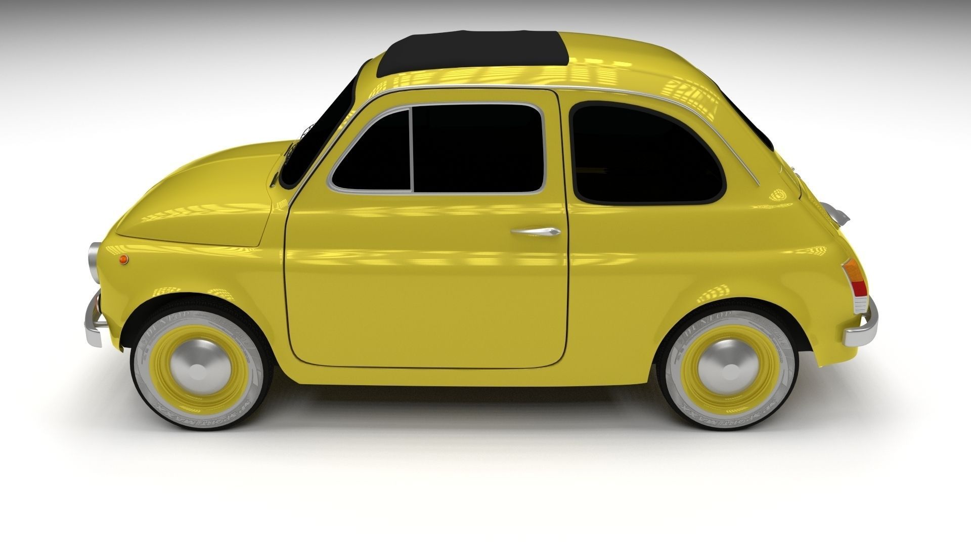 Fiat 500D Nuova 1960 HDRI 3D model_7