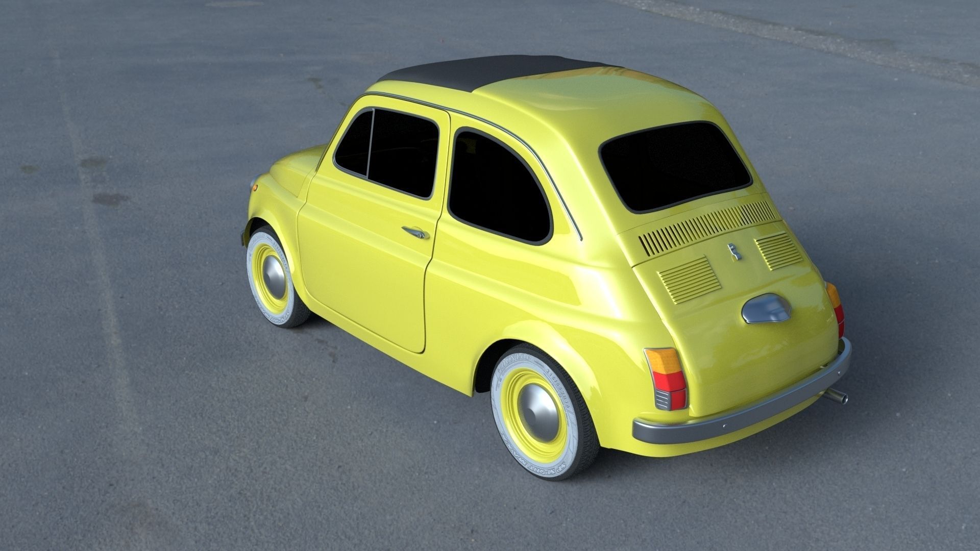 Fiat 500D Nuova 1960 HDRI 3D model_37