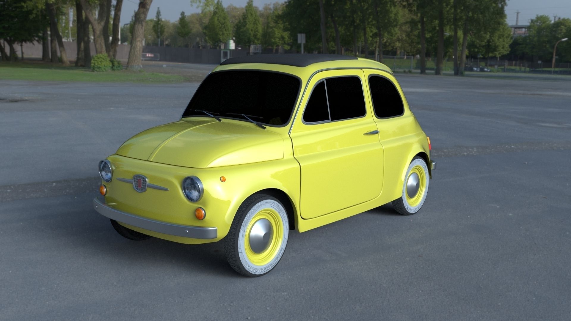 Fiat 500D Nuova 1960 HDRI 3D model_26