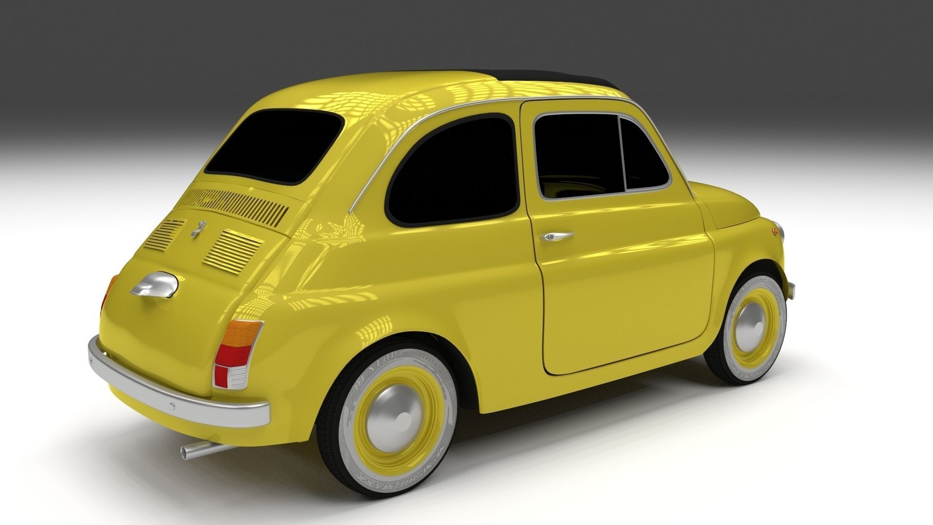Fiat 500D Nuova 1960 HDRI 3D model_8
