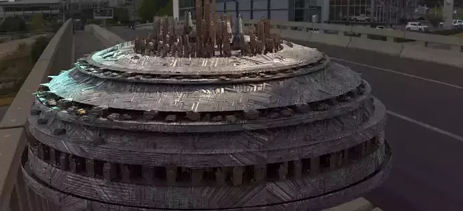 Flying Sci-Fi Dome 3