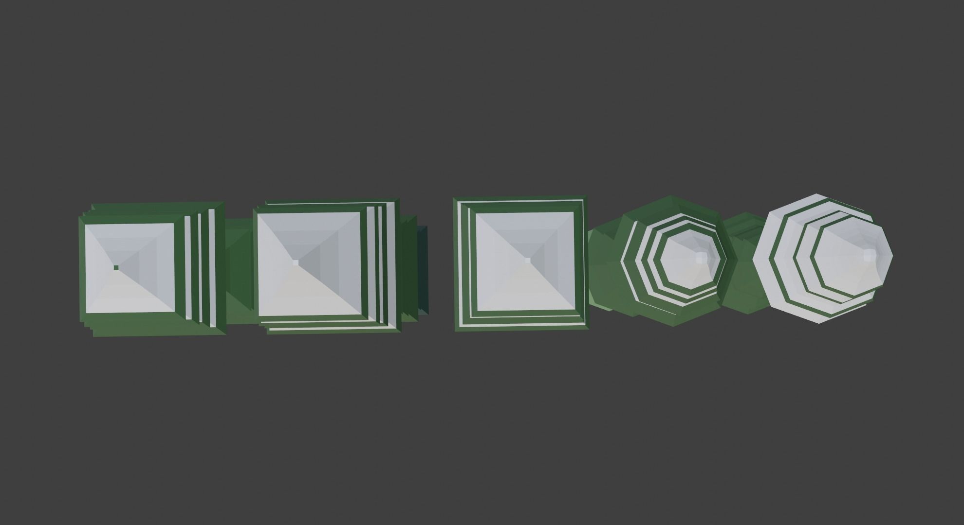 Christmas Low-Poly Decoration Props Pack 3D Model Collection_17