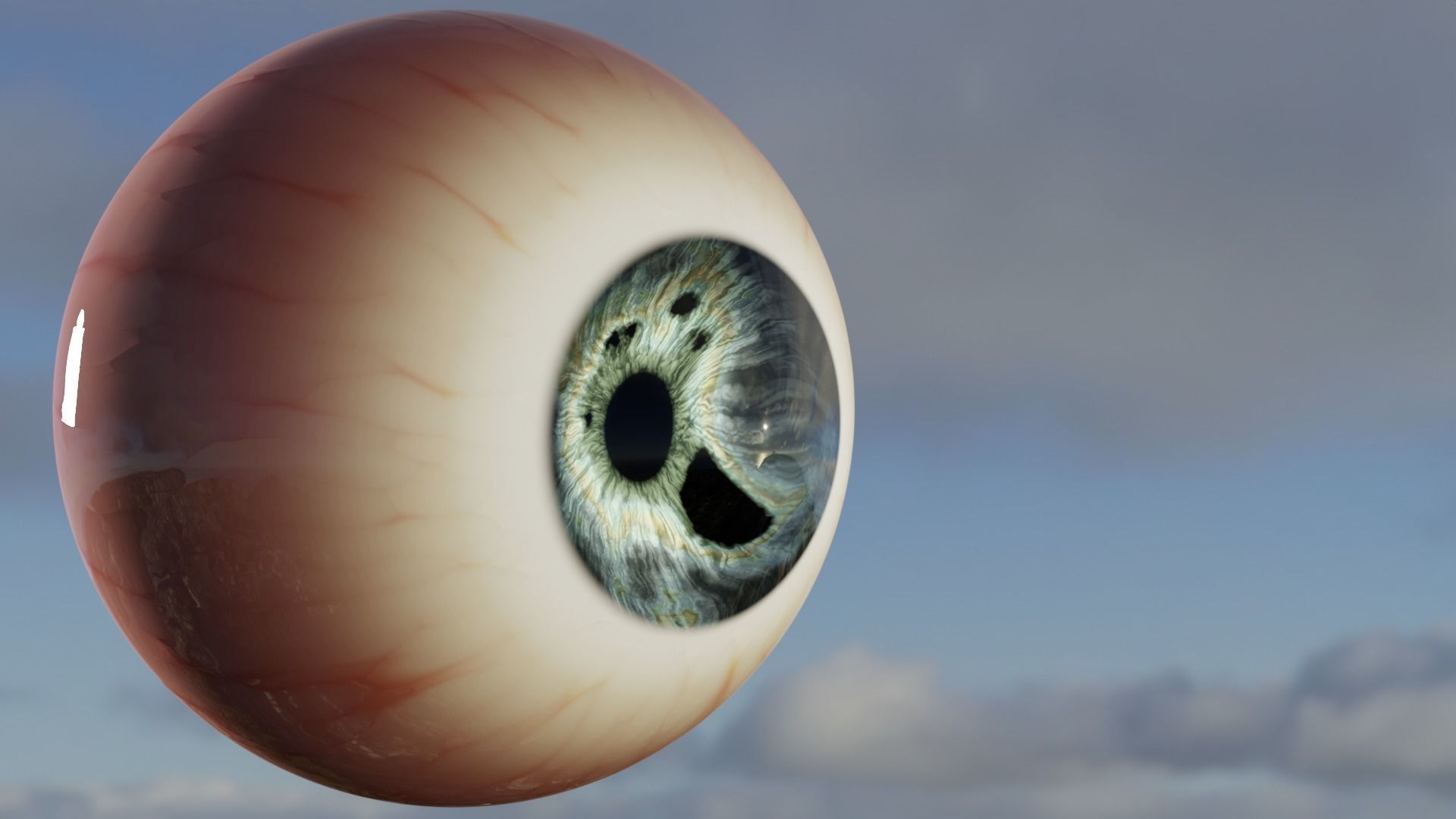 PROCEDURAL EYE BALL 3D model_1