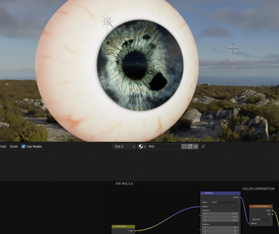 PROCEDURAL EYE BALL 3D model_4