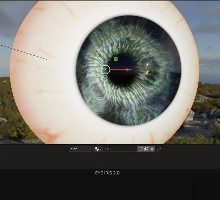 PROCEDURAL EYE BALL 3D model_5