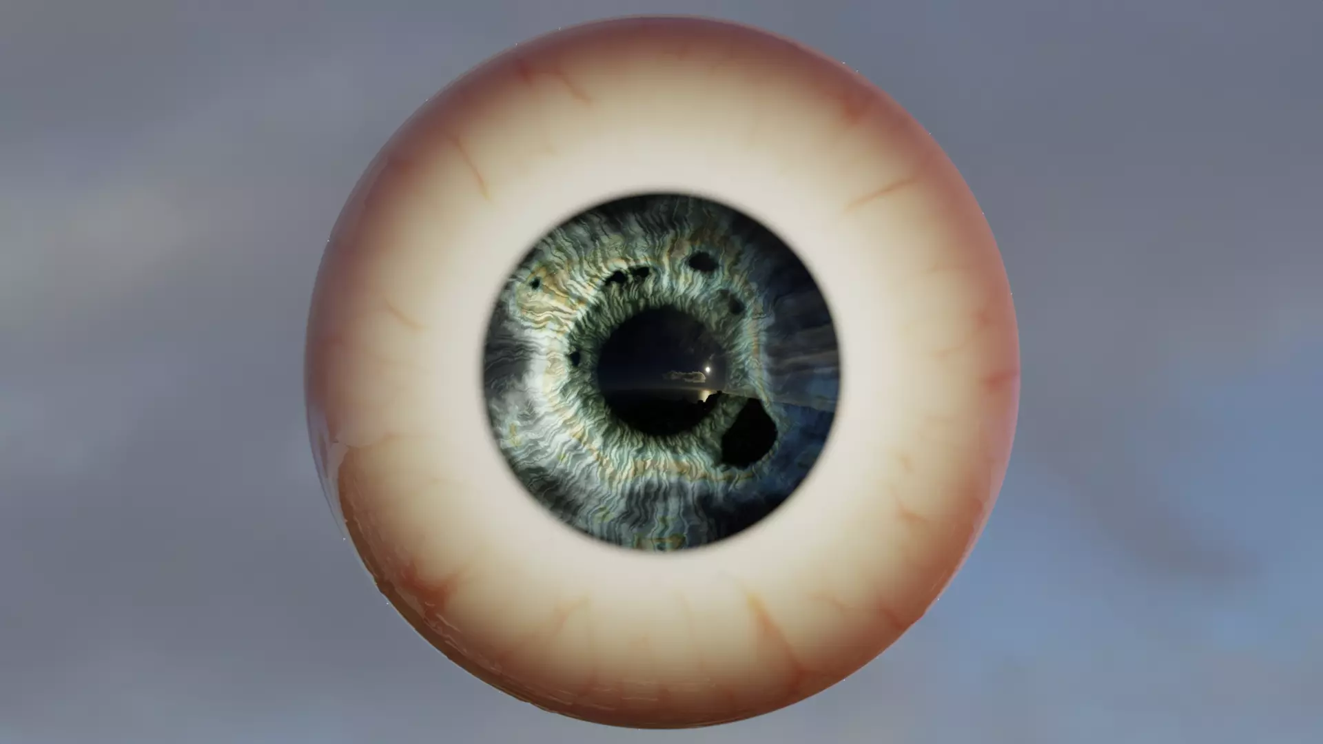 PROCEDURAL EYE BALL 3D model_0