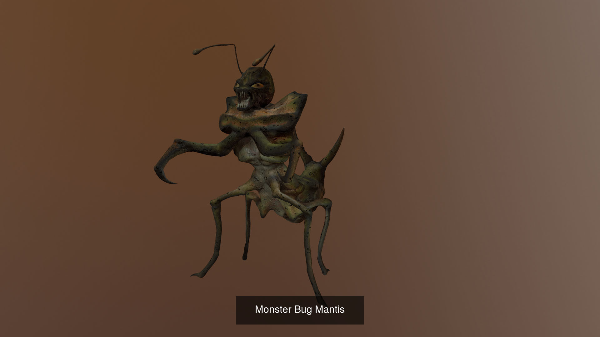 Pack of insect monsters 3D Model Collection_12