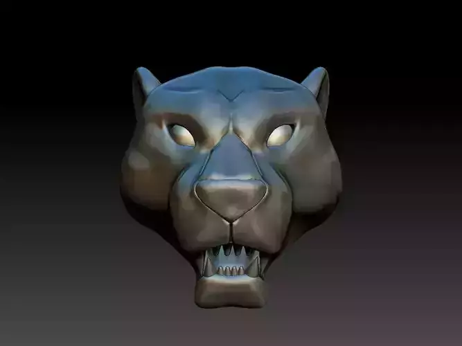 puma head 3d 