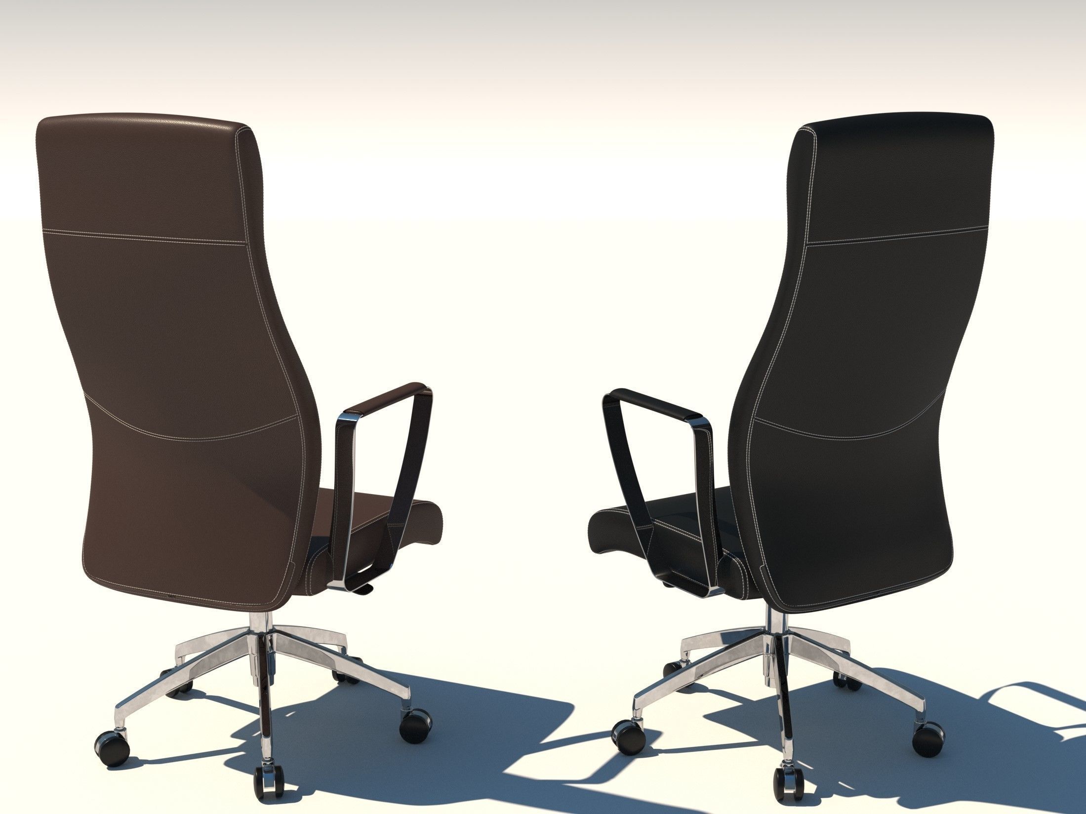 Office Chair 3D model_5