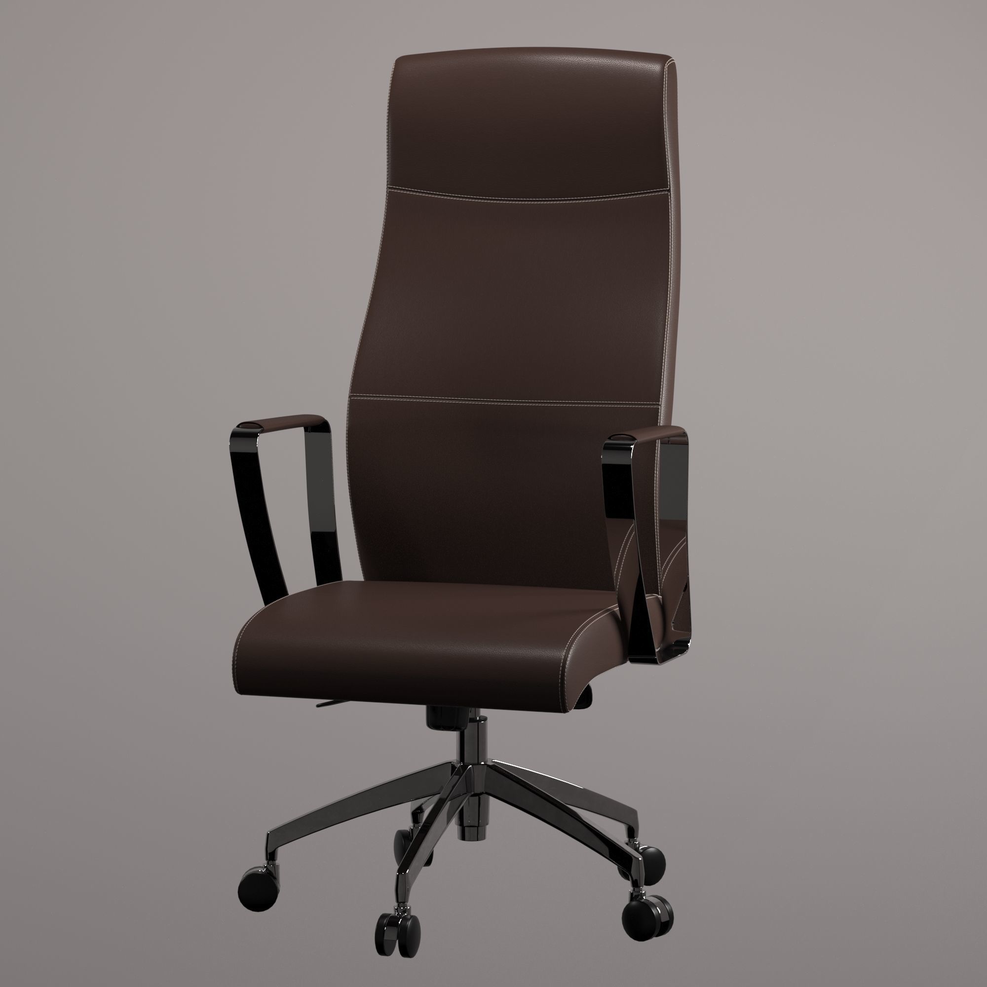 Office Chair 3D model_2