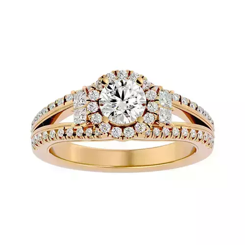 Solitaire ring model