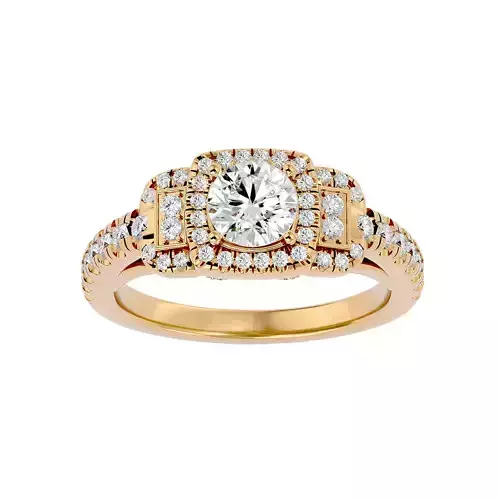 Solitaire ring model