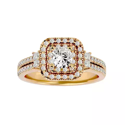Solitaire ring model