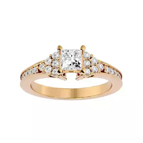 Solitaire ring model