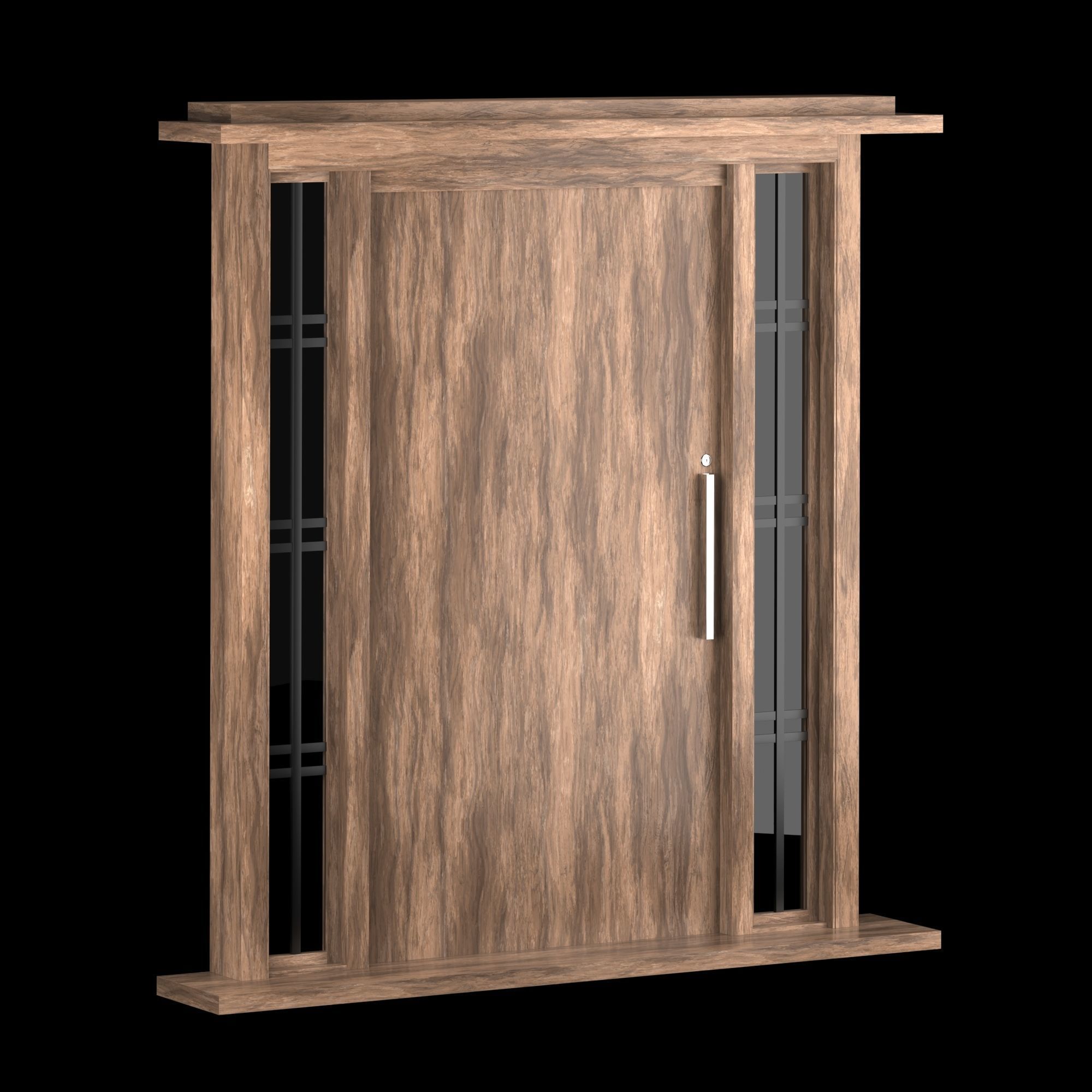 Exterior Large Door Collection 3D model_41