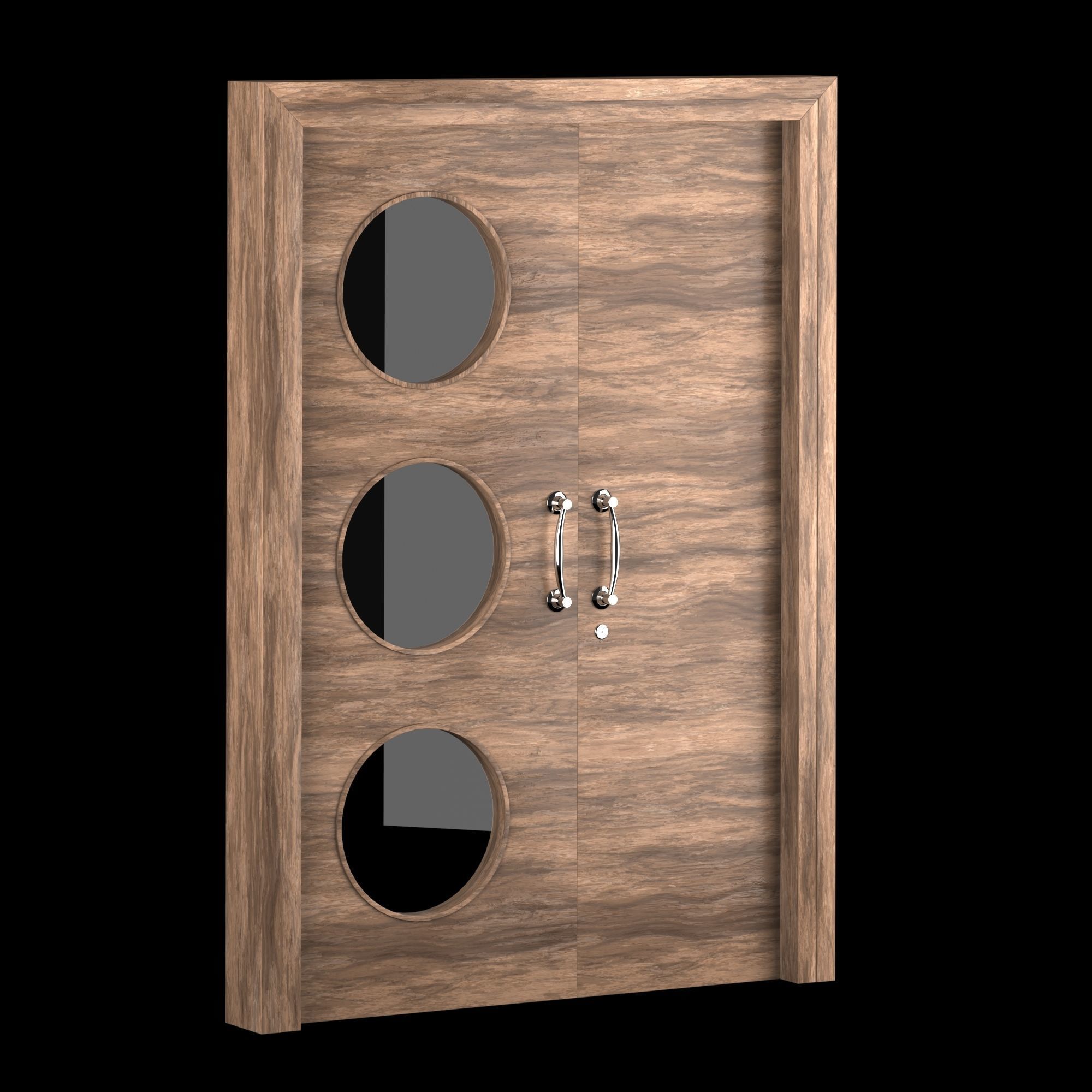 Exterior Large Door Collection 3D model_39