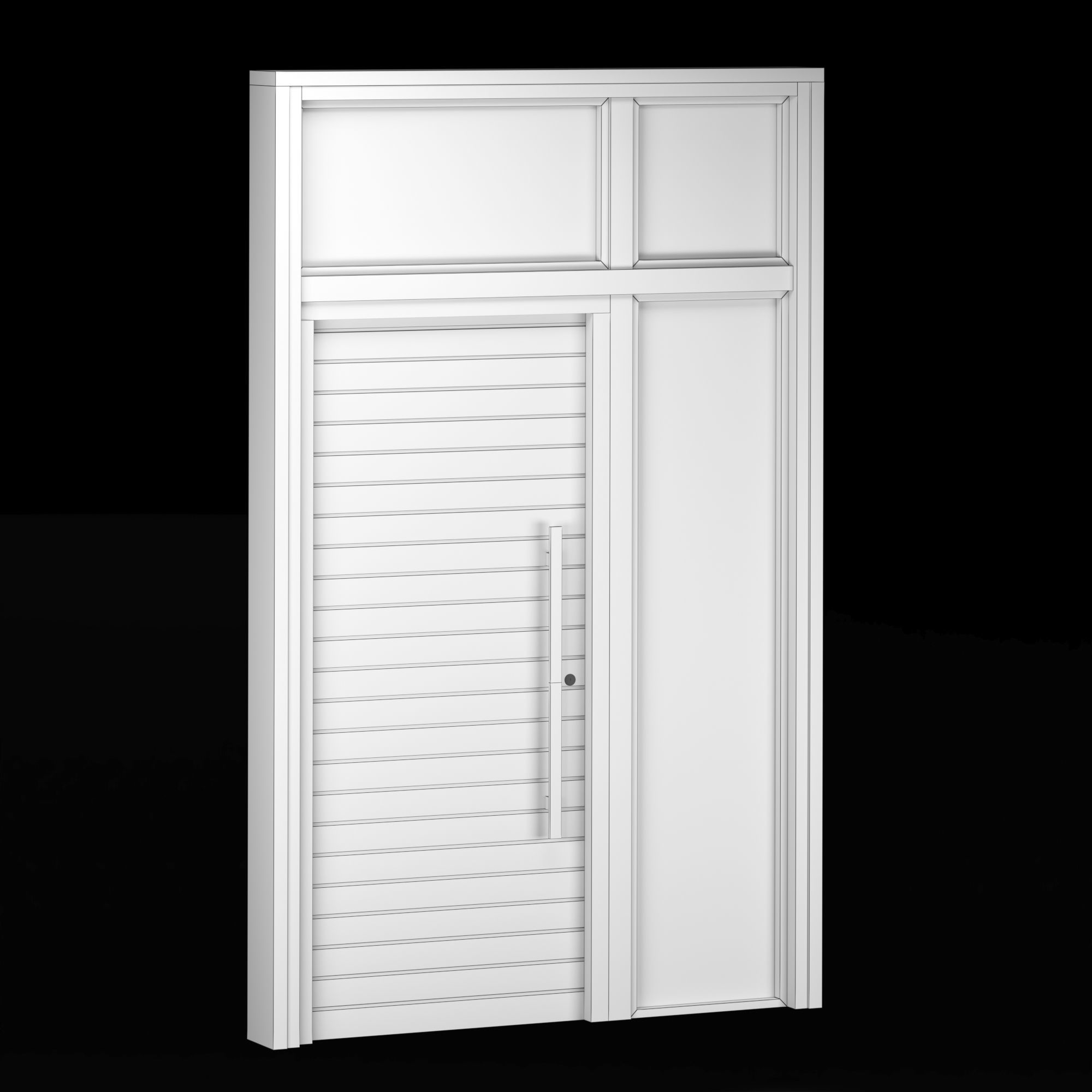 Exterior Large Door Collection 3D model_6