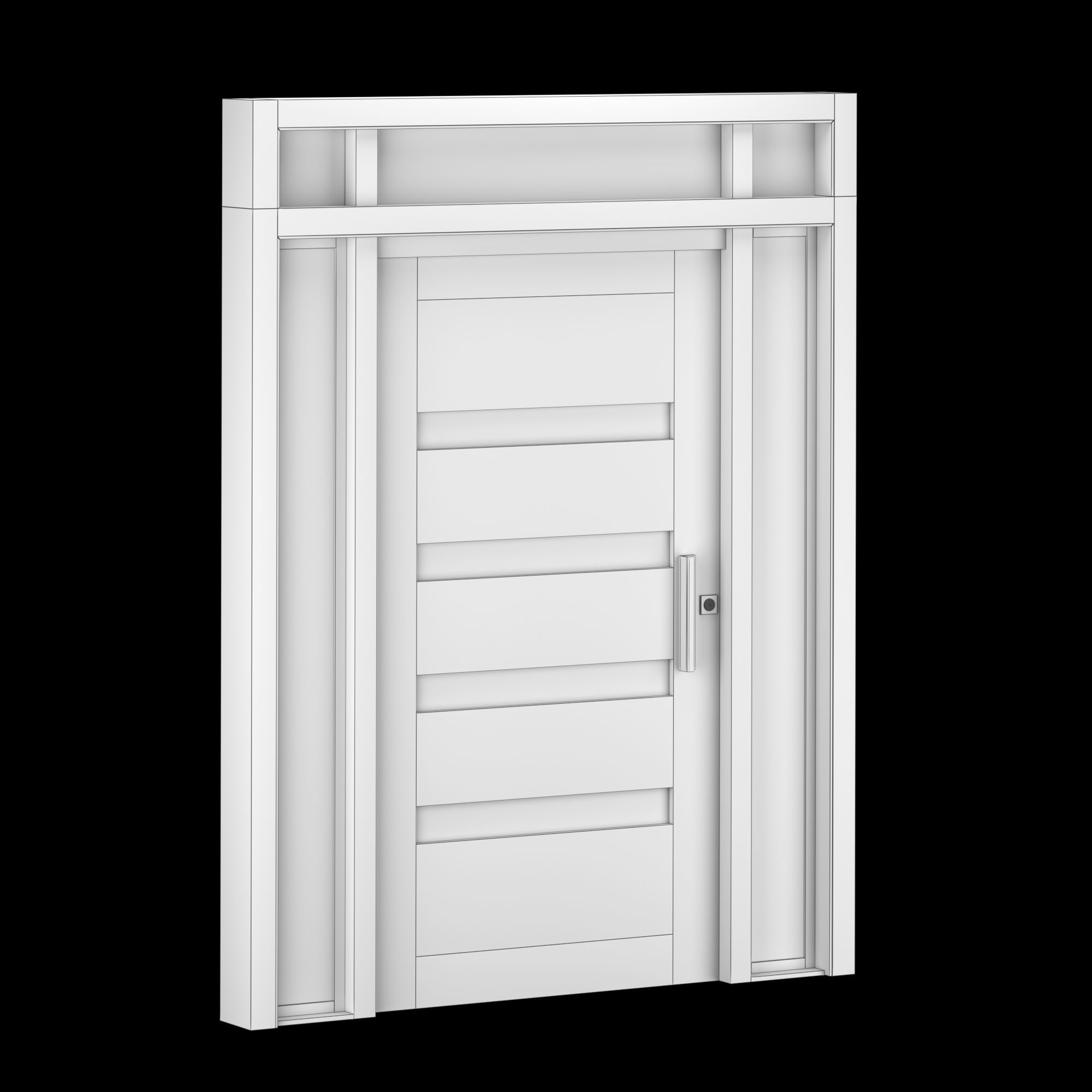 Exterior Large Door Collection 3D model_50