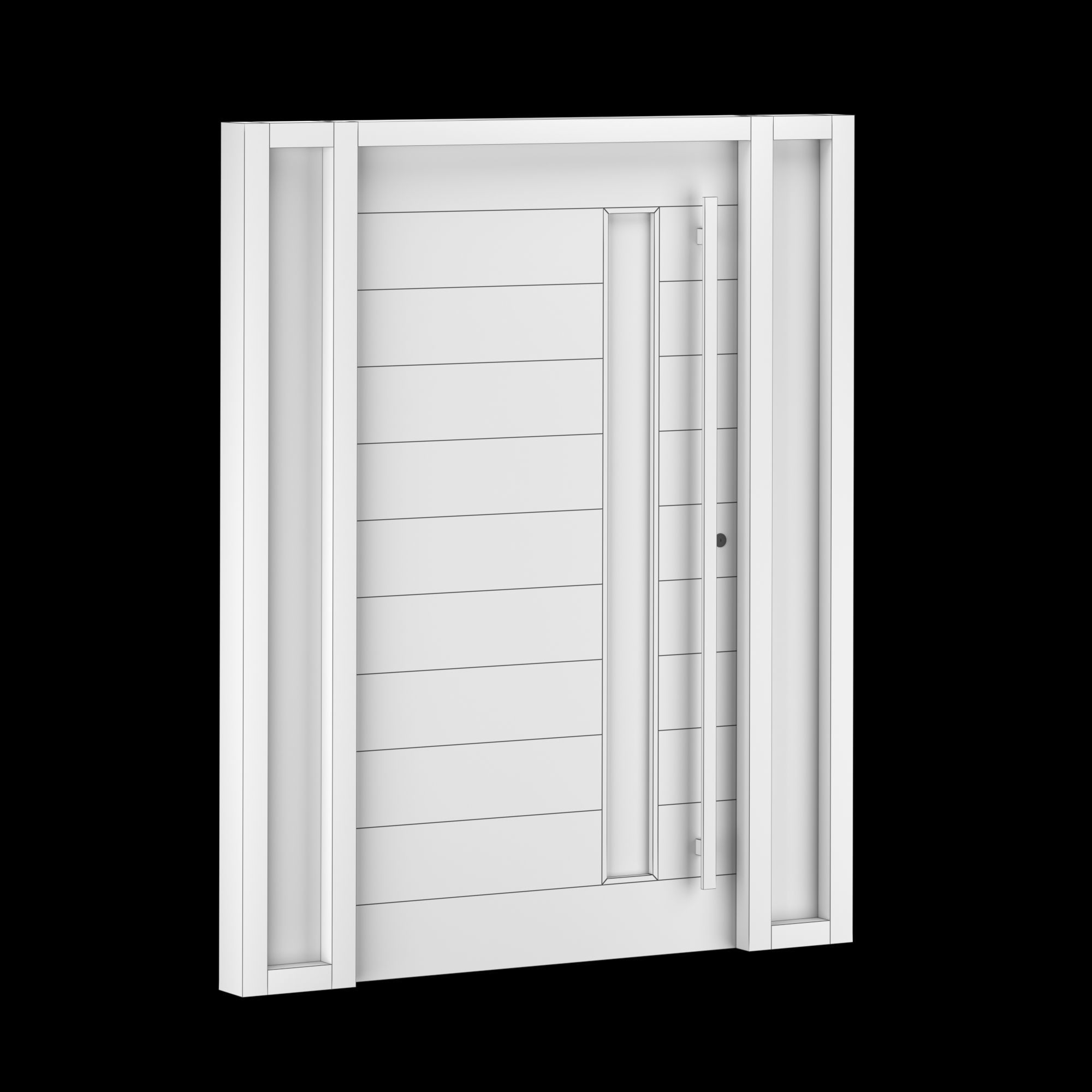 Exterior Large Door Collection 3D model_22