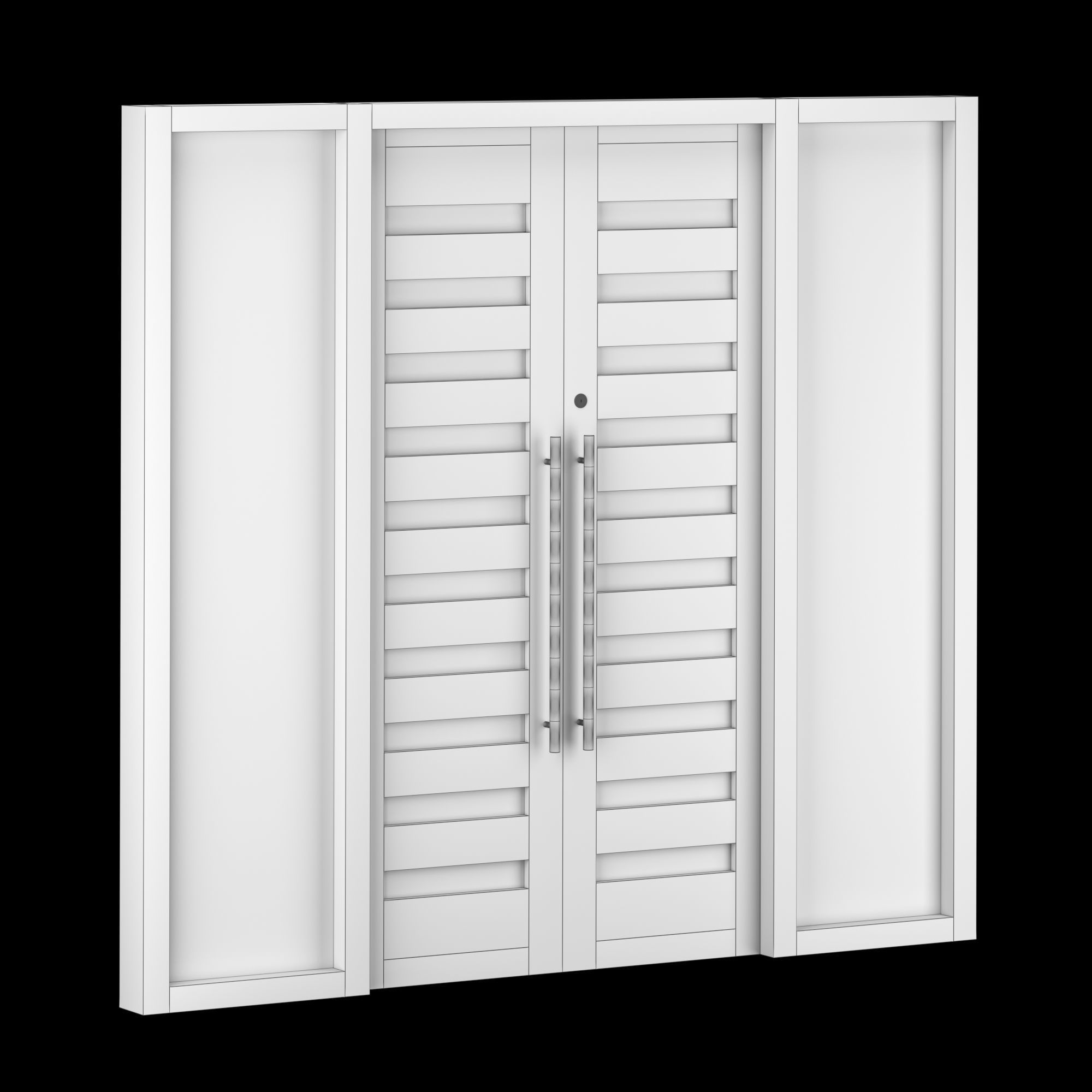 Exterior Large Door Collection 3D model_60