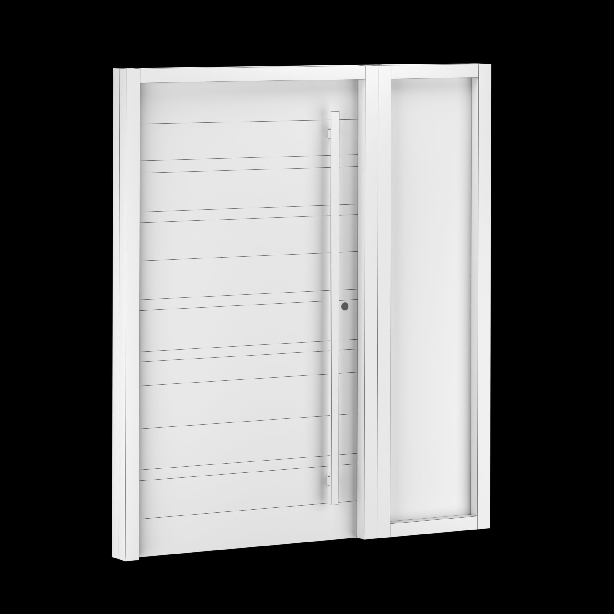 Exterior Large Door Collection 3D model_10