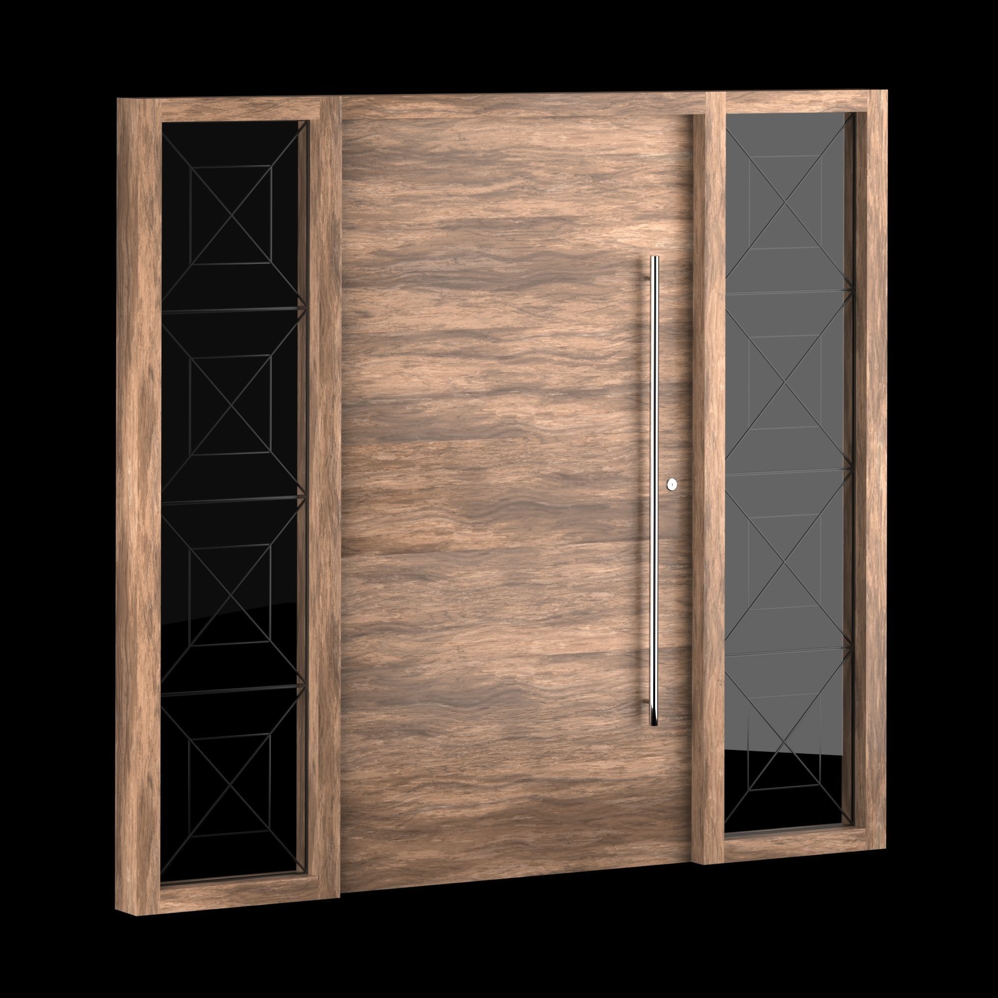 Exterior Large Door Collection 3D model_13