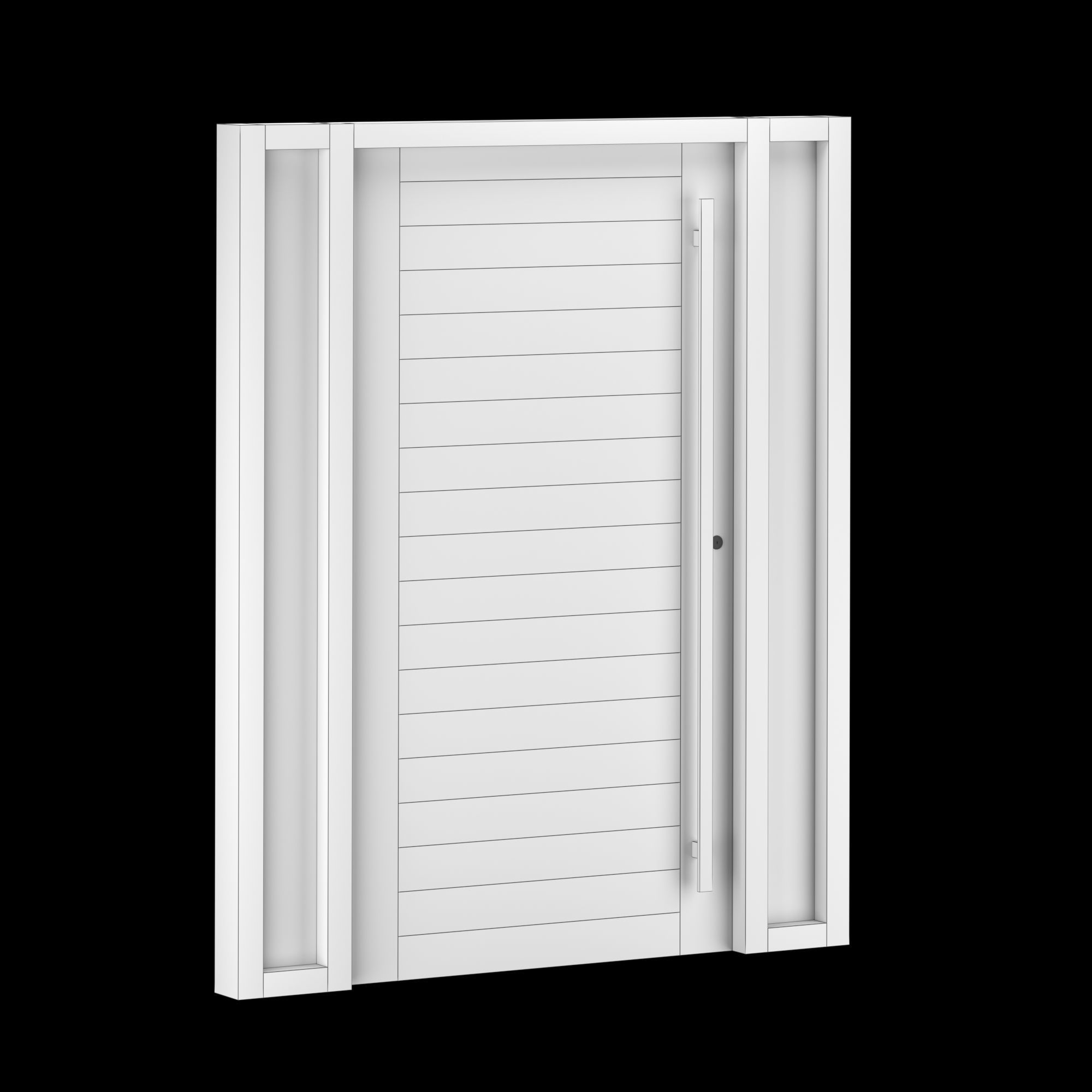 Exterior Large Door Collection 3D model_18