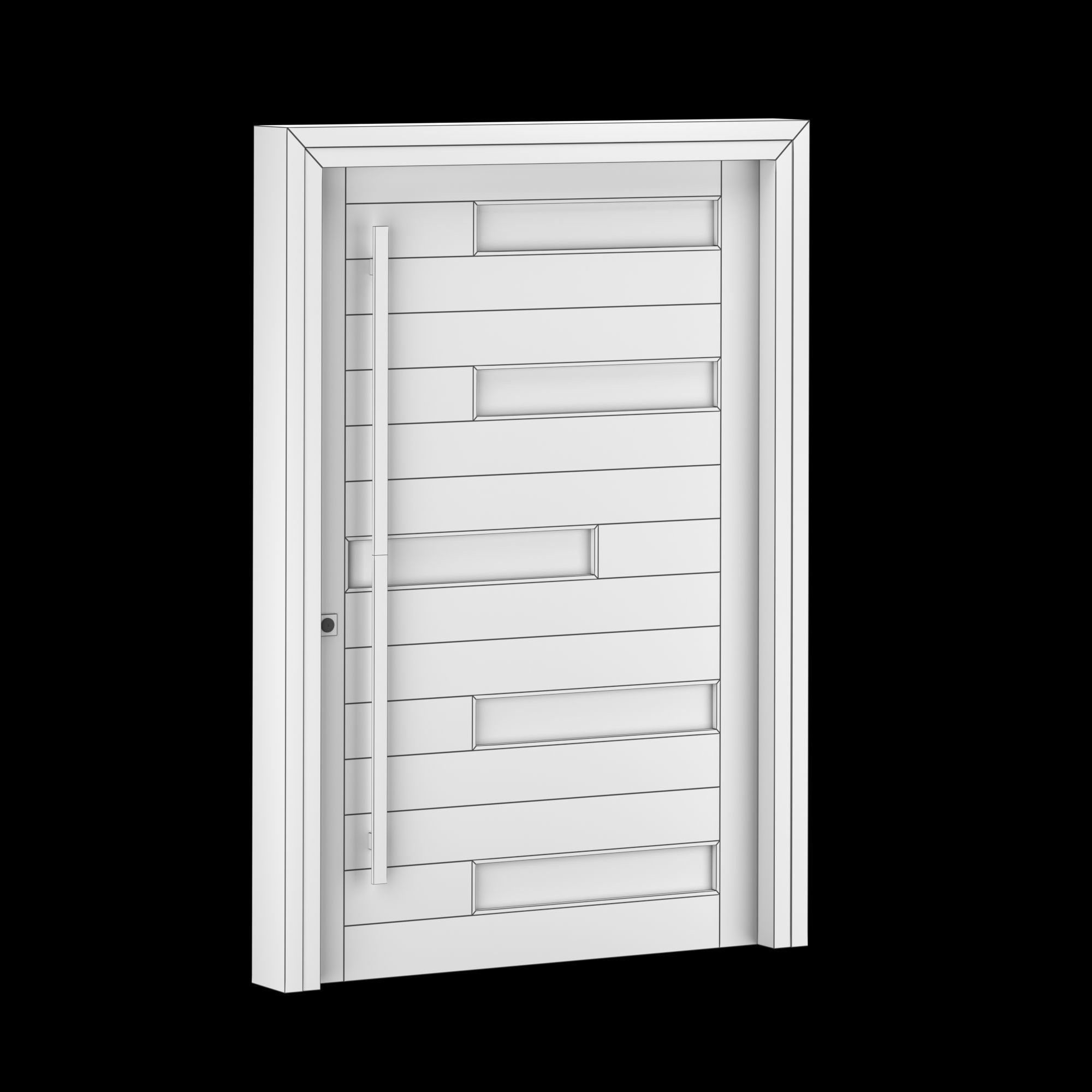 Exterior Large Door Collection 3D model_32
