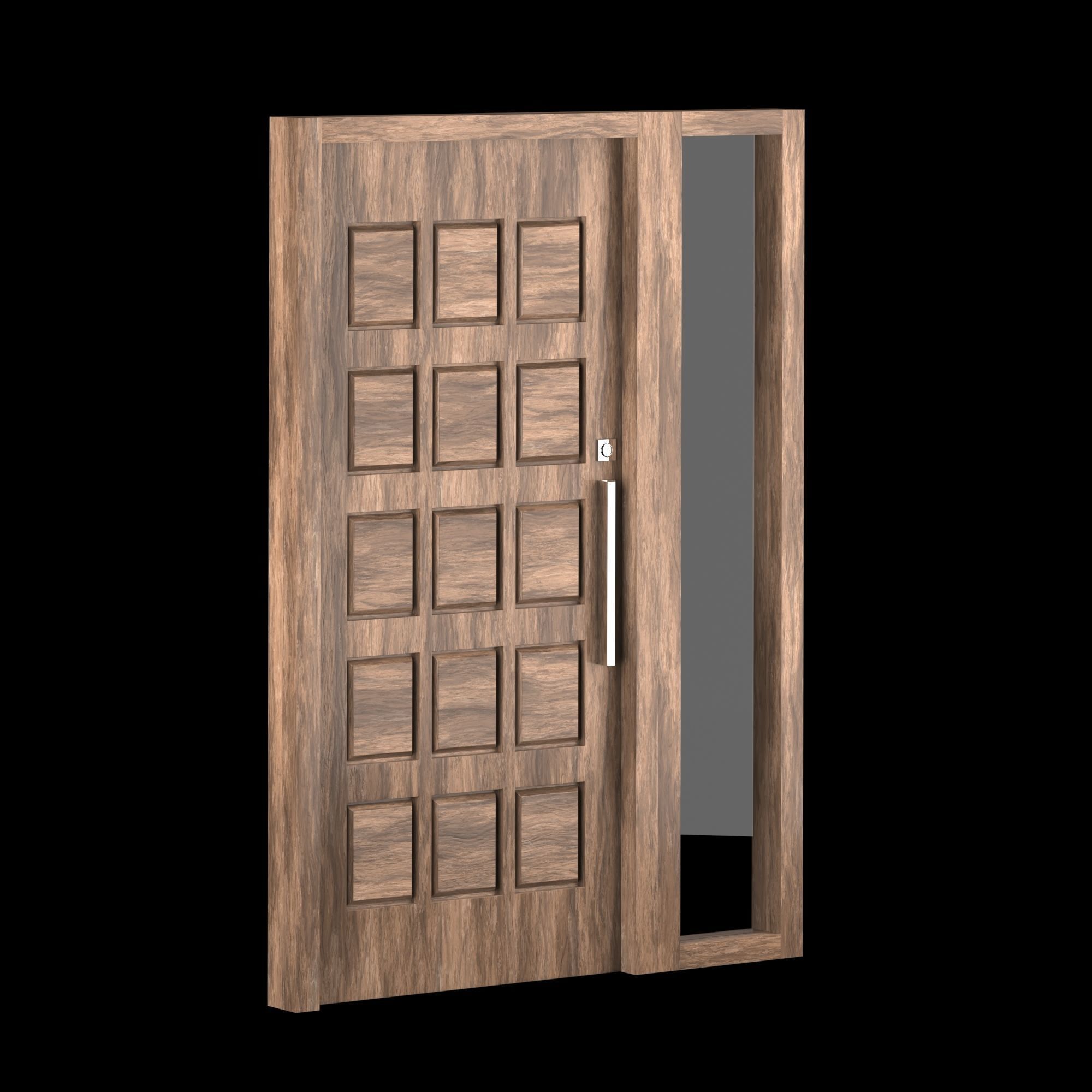Exterior Large Door Collection 3D model_27
