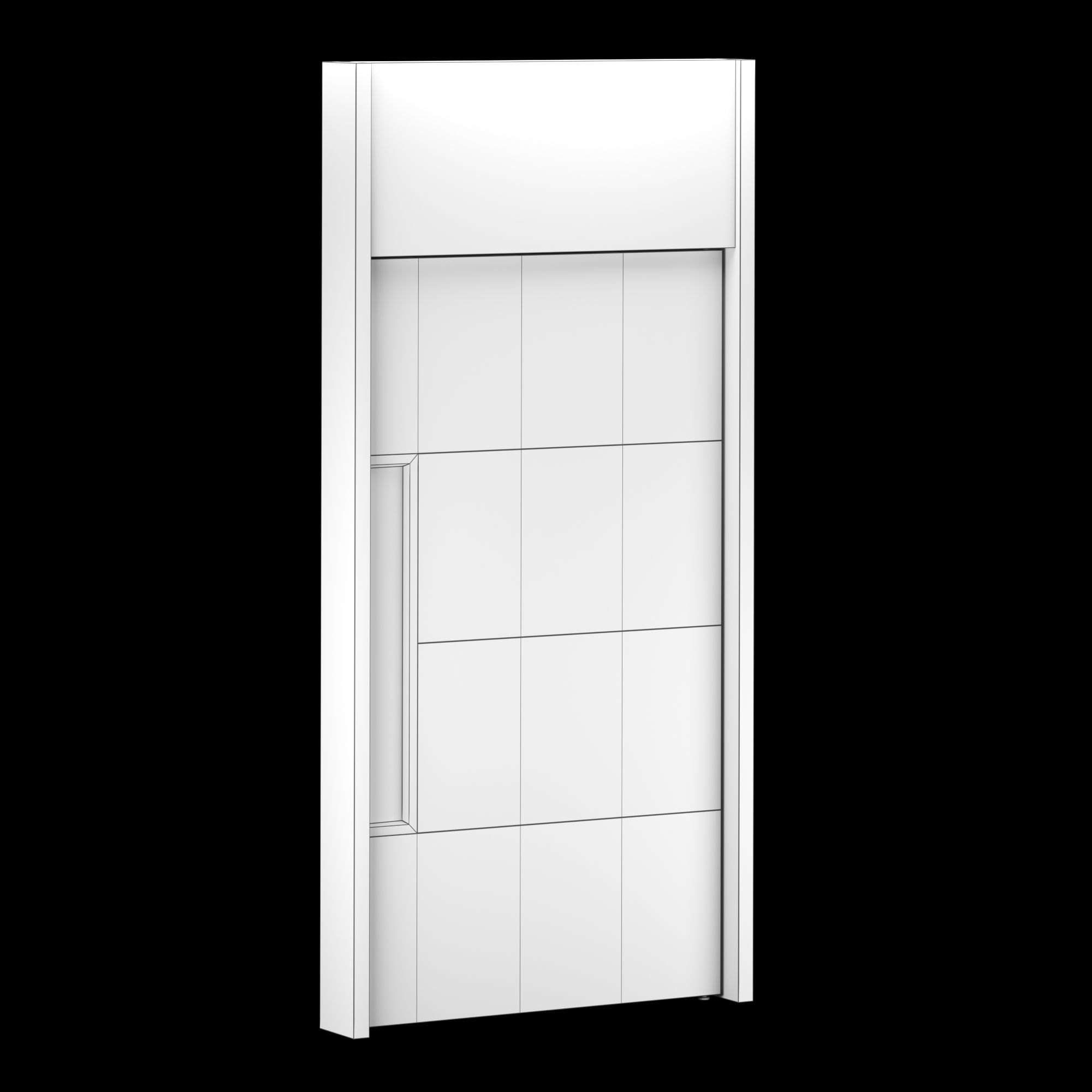 Exterior Large Door Collection 3D model_8