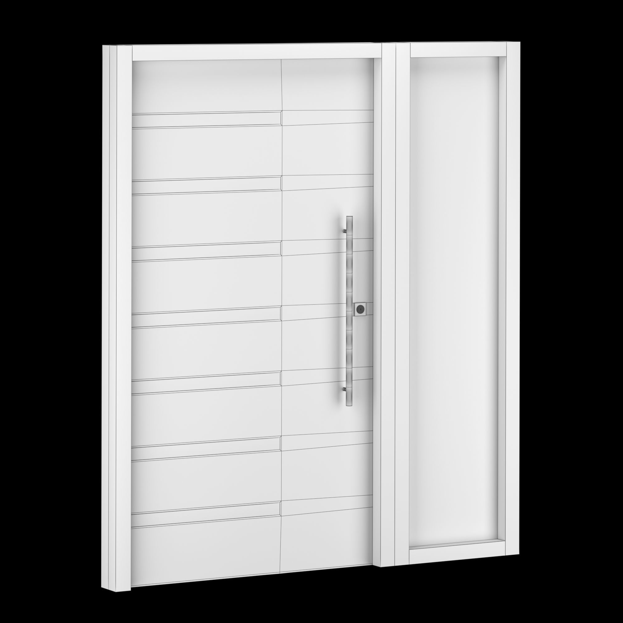 Exterior Large Door Collection 3D model_44